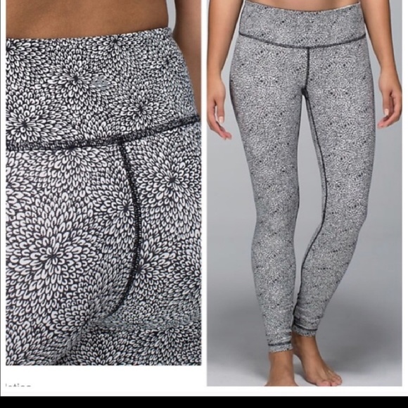 lululemon athletica Pants - Lululemon Wunder Under Plush Petal Leggings